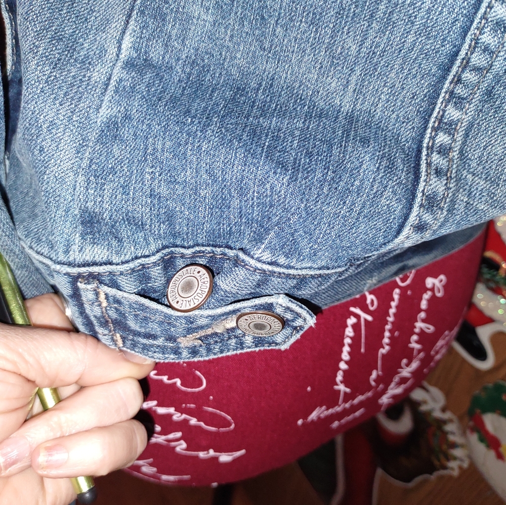 Aeropostale Jean Jacket S/P - Picture 9 of 11